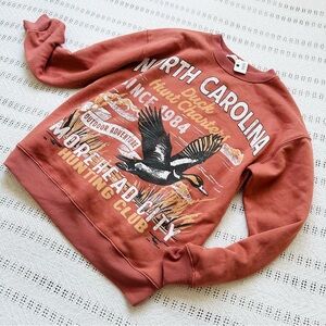 Altar'd State Rose North Carolina Graphic Sweatshirt